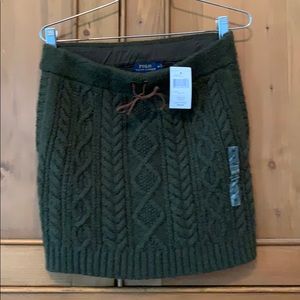 Polo Ralph Lauren Cable Sweater Skirt